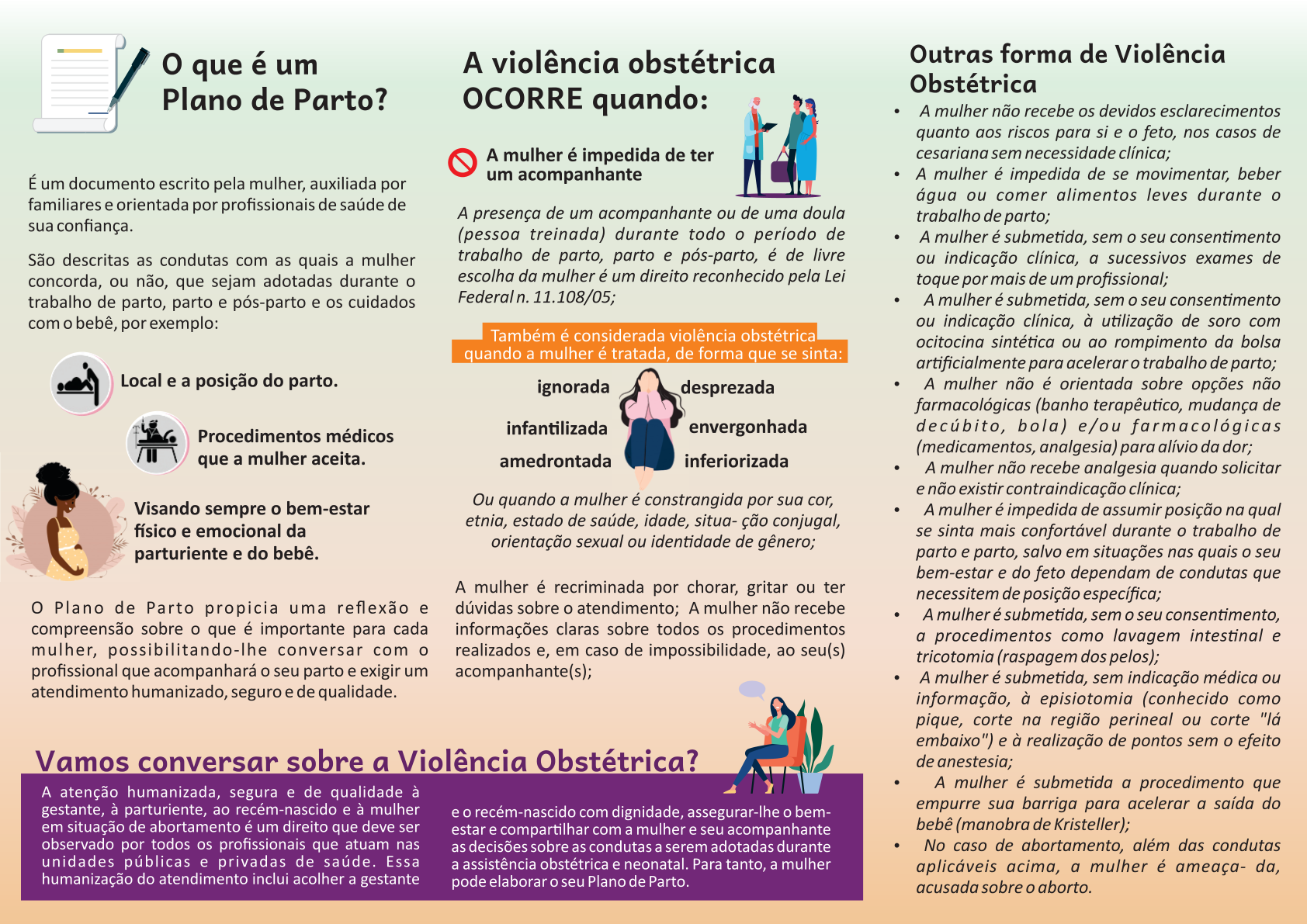 Capa de Violência Obstétrica