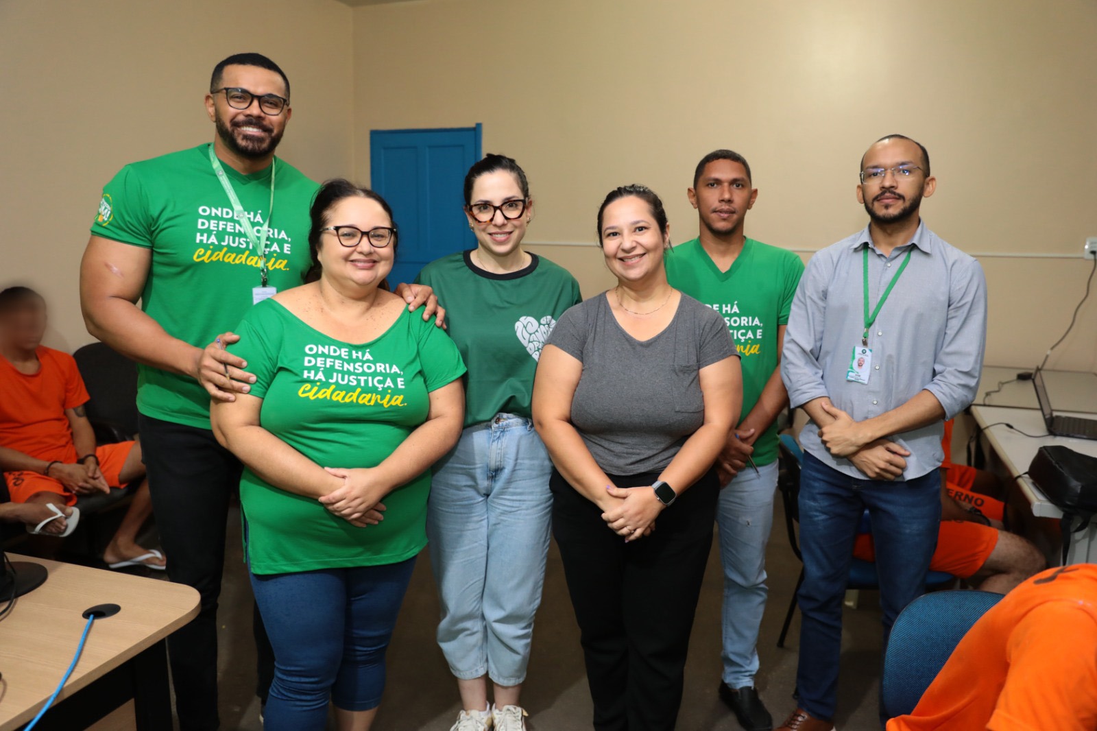 DIREITOS: DPE-RR promove atendimentos a reeducandos da PAMC