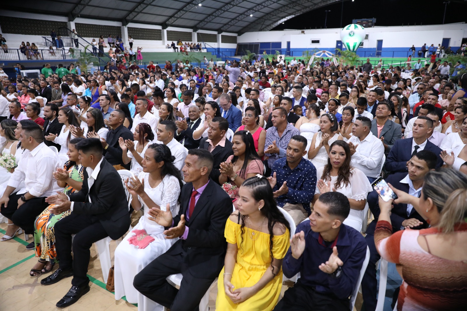 SEM FRONTEIRAS  Casamento coletivo da DPE-RR e parceiros celebra união de 121 casais migrantes nesta sexta-feira