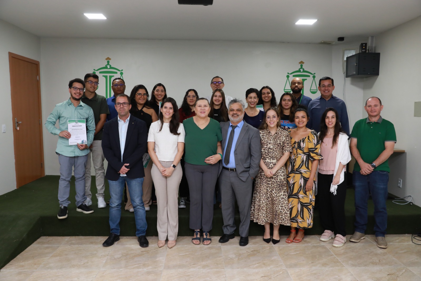 RECEPÇÃO: DPE-RR recebe novos estagiários para início de 2026