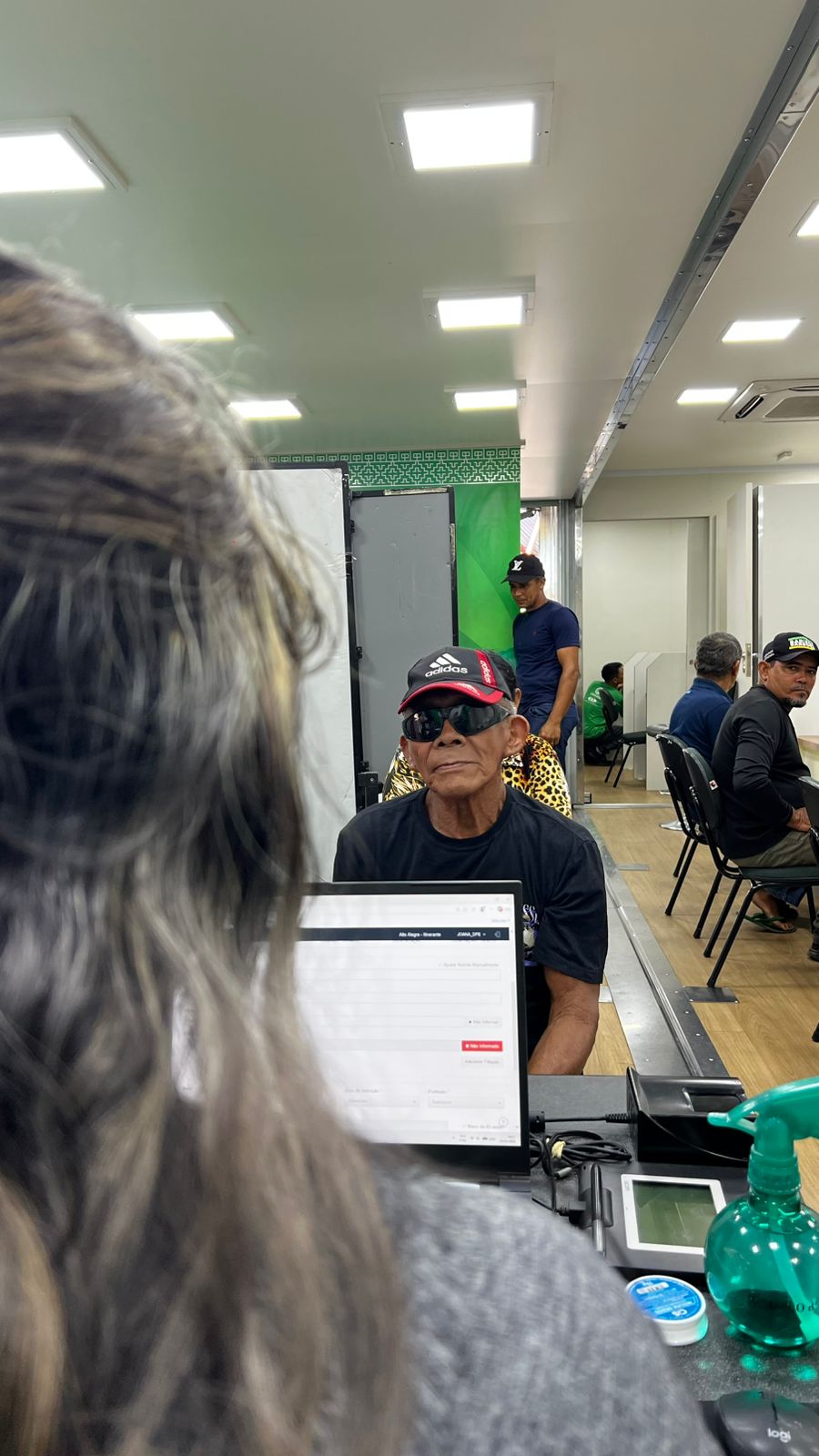 O agricultor José Pereira da Silva emitiu a segunda via do RG na Carreta dos Direitos