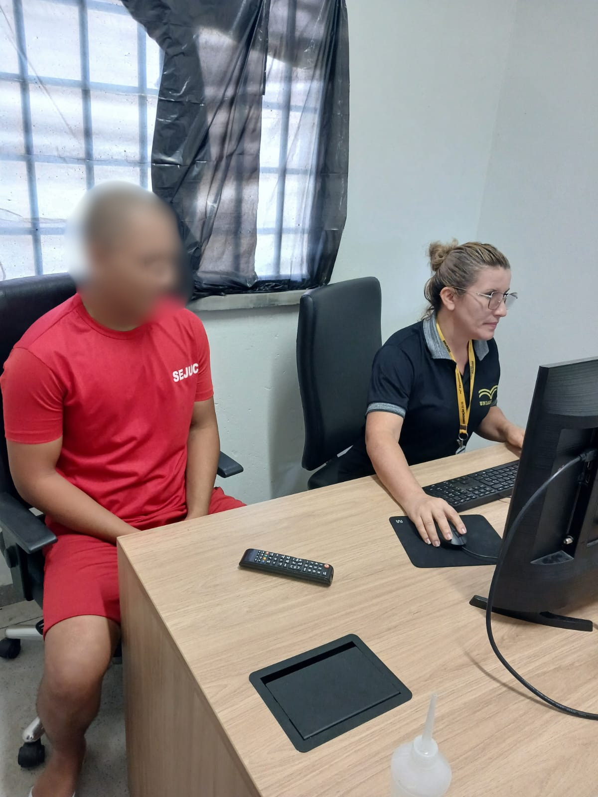 Hoje, o interno S.I.A.L., de 24 anos, já está cursando o tecnólogo em Gestão de Serviços Jurídicos