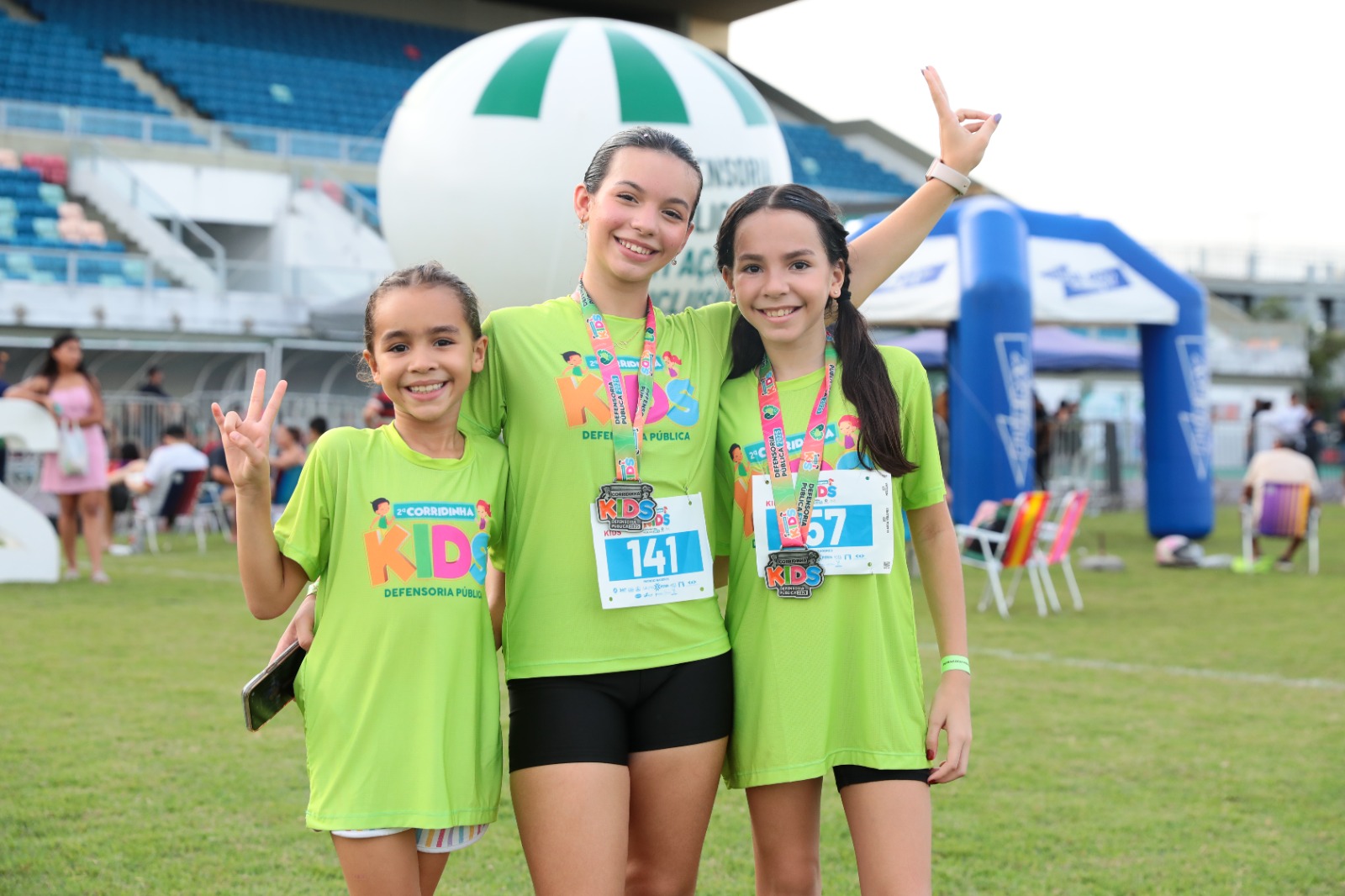 Corredora amadora: “A corrida incentiva a prática esportiva, tira as crianças um pouco das telas e ainda cria uma oportunidade de estarmos juntos como família”
