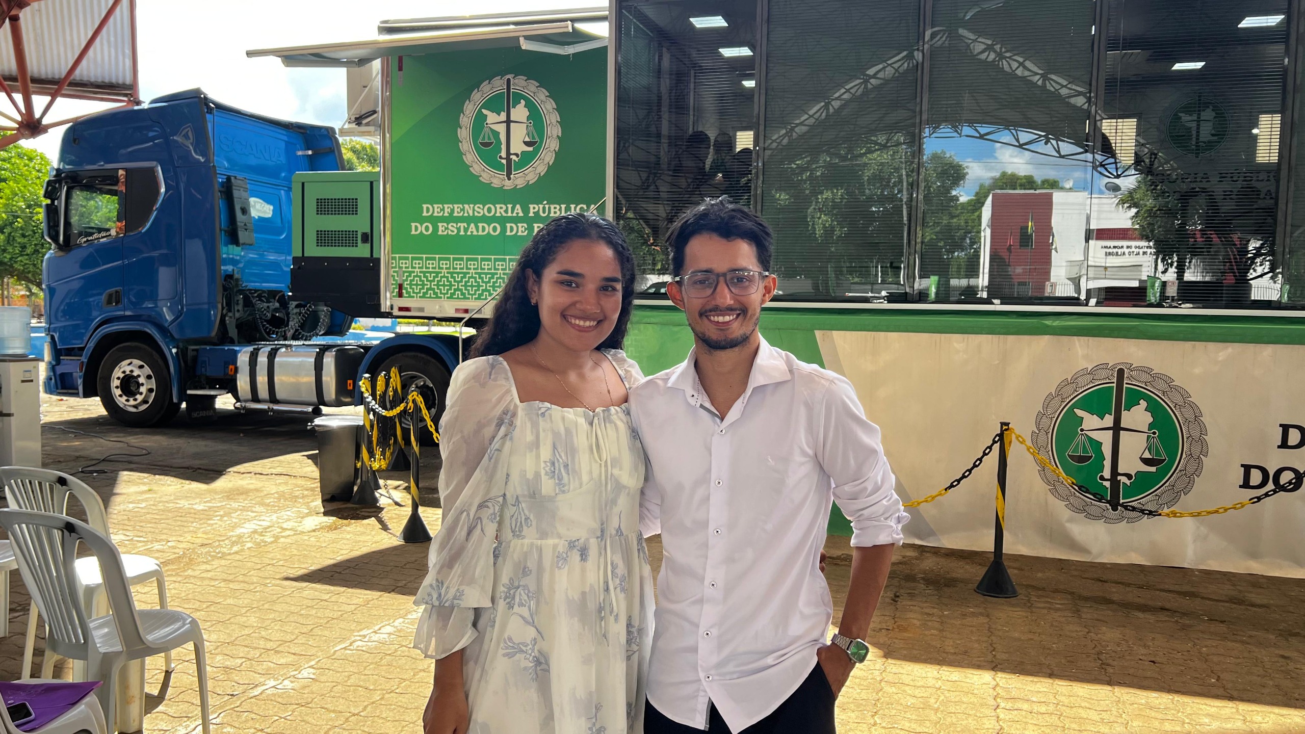 JUSTIÇA E CIDADANIA: Casal oficializa união estável e agricultor resolve pendência em documentos na Carreta dos Direitos m Alto Alegre